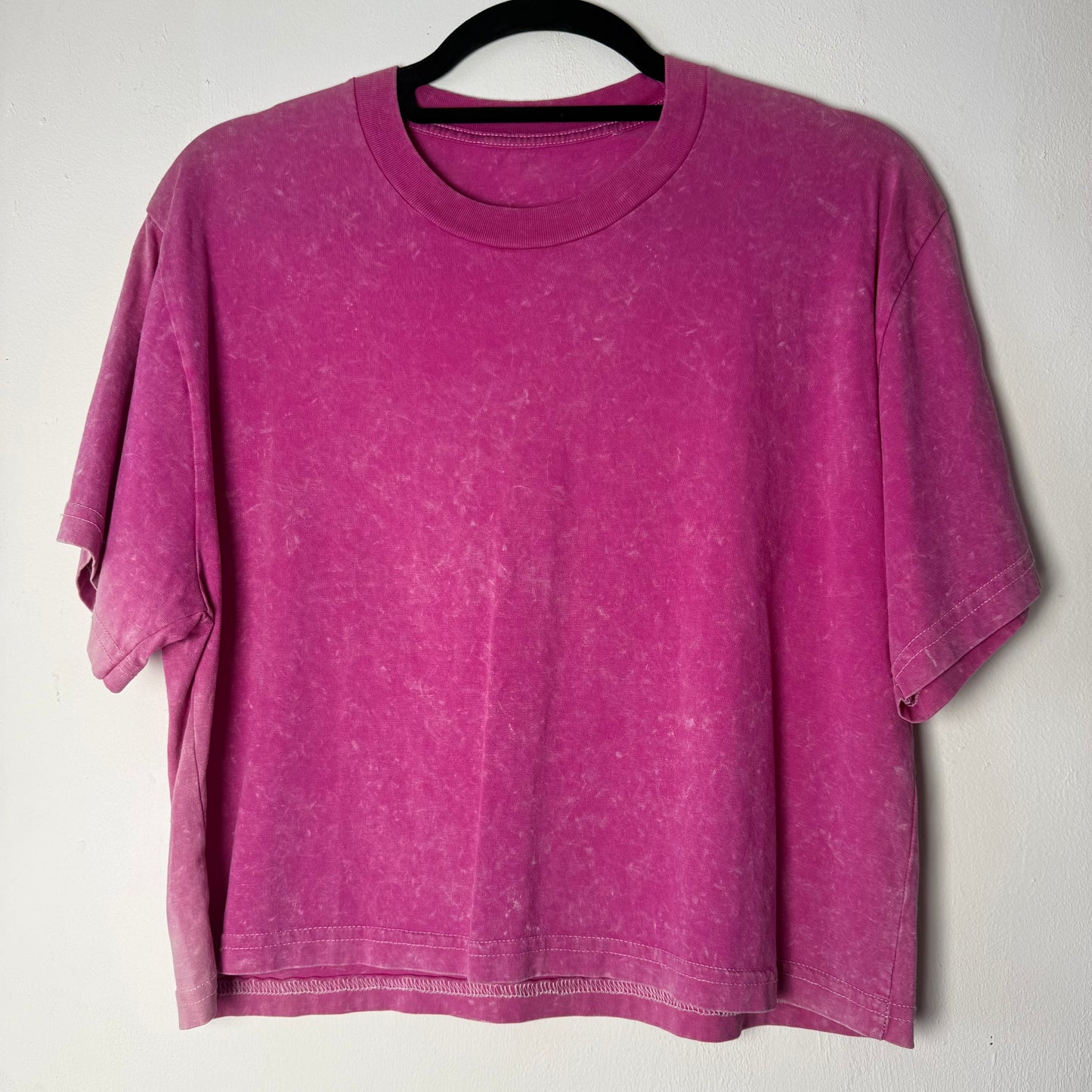 Polera Corta Jaspeada