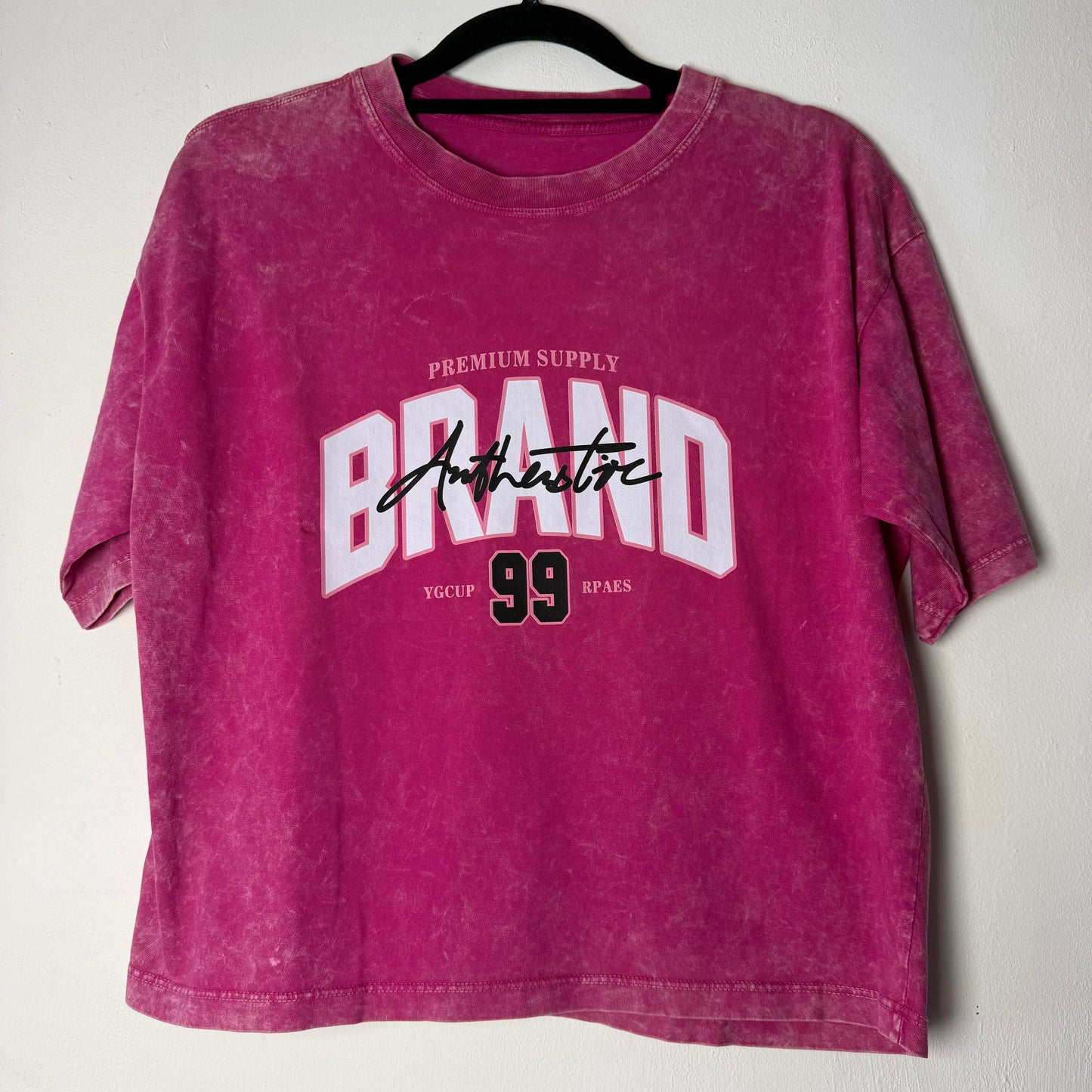 Polera Corta Jaspeada