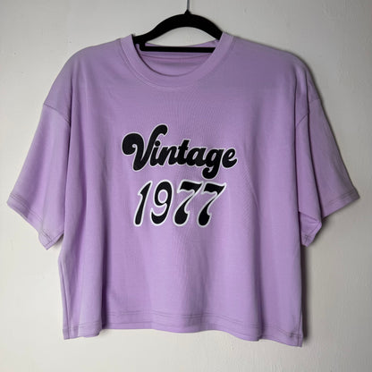 Polera Corta Jaspeada