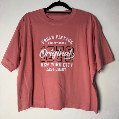 Polera Corta Jaspeada