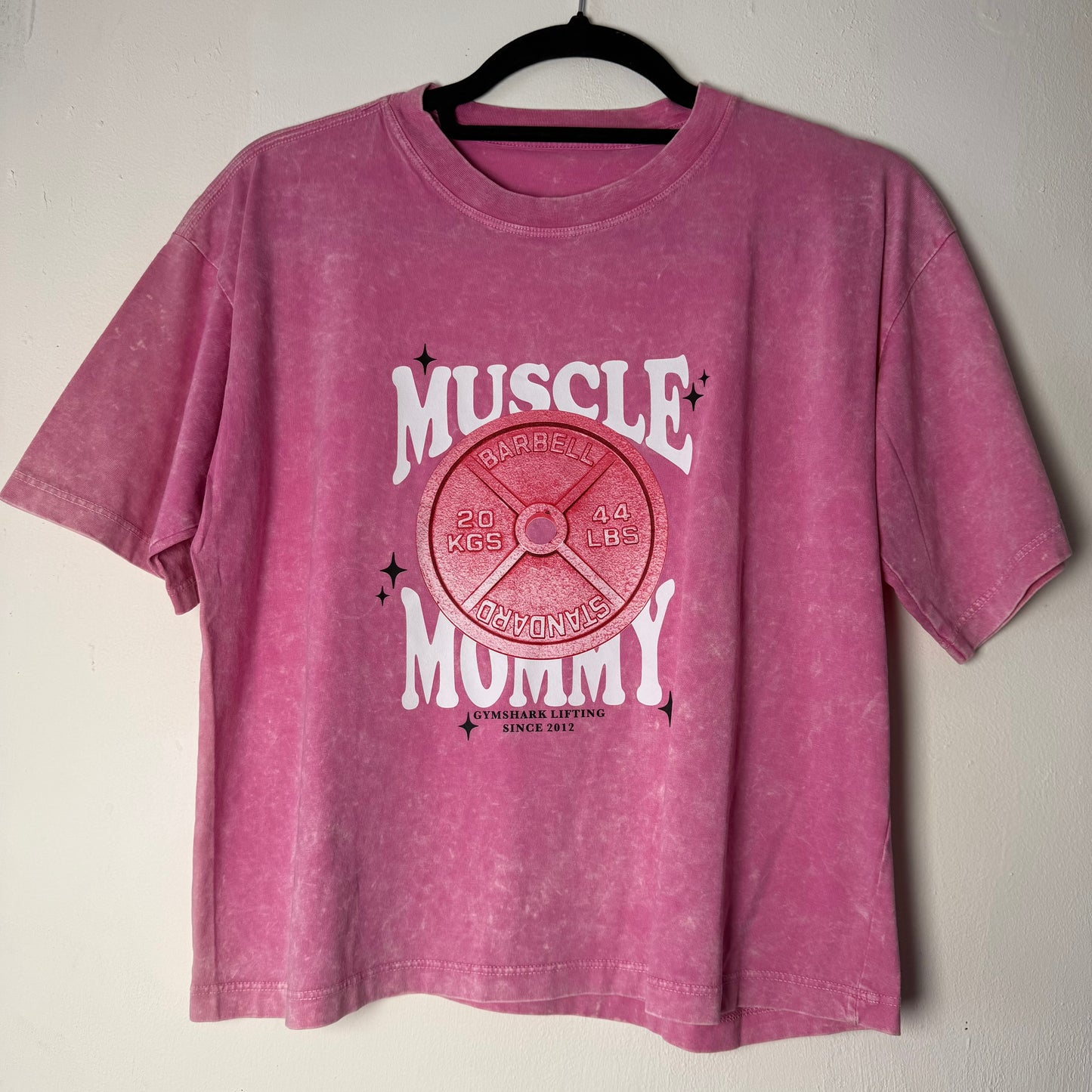 Polera Corta Jaspeada