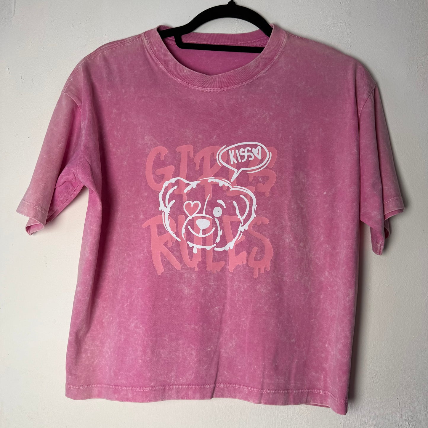 Polera Corta Jaspeada