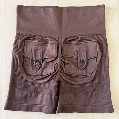 Short push up con bolsillos